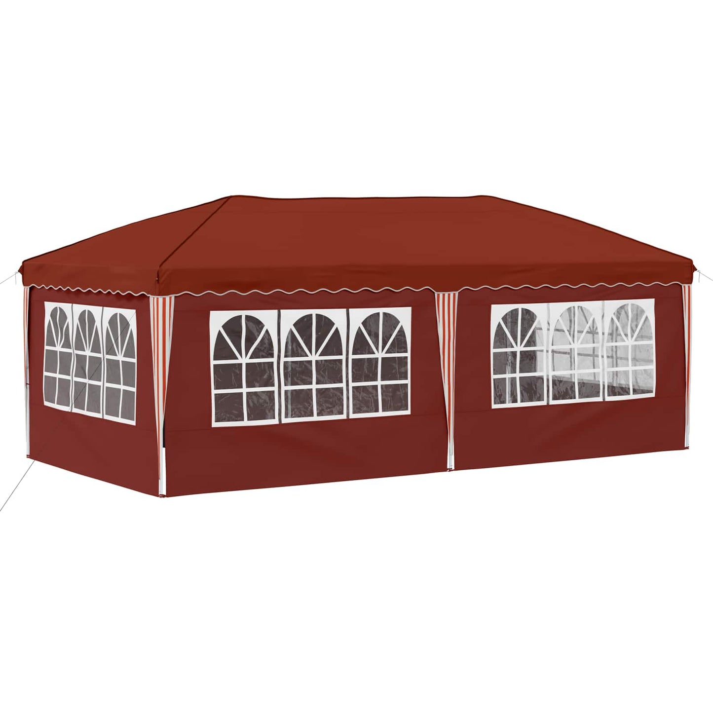 Pop-up Party Tent 575 x 288 x 245 cm Terracotta