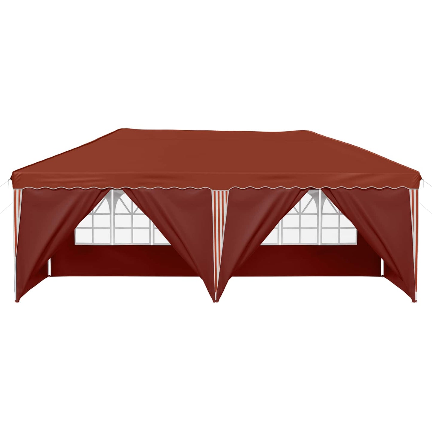 Pop-up Party Tent 575 x 288 x 245 cm Terracotta