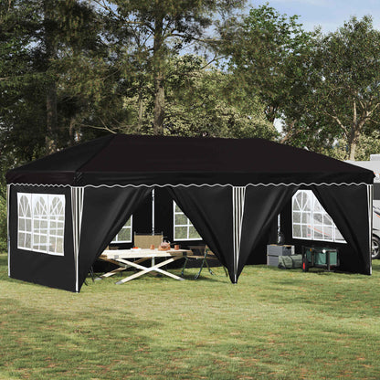 Pop-up Party Tent 575 x 288 x 245 cm Black