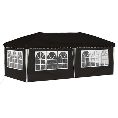 Pop-up Party Tent 575 x 288 x 245 cm Black
