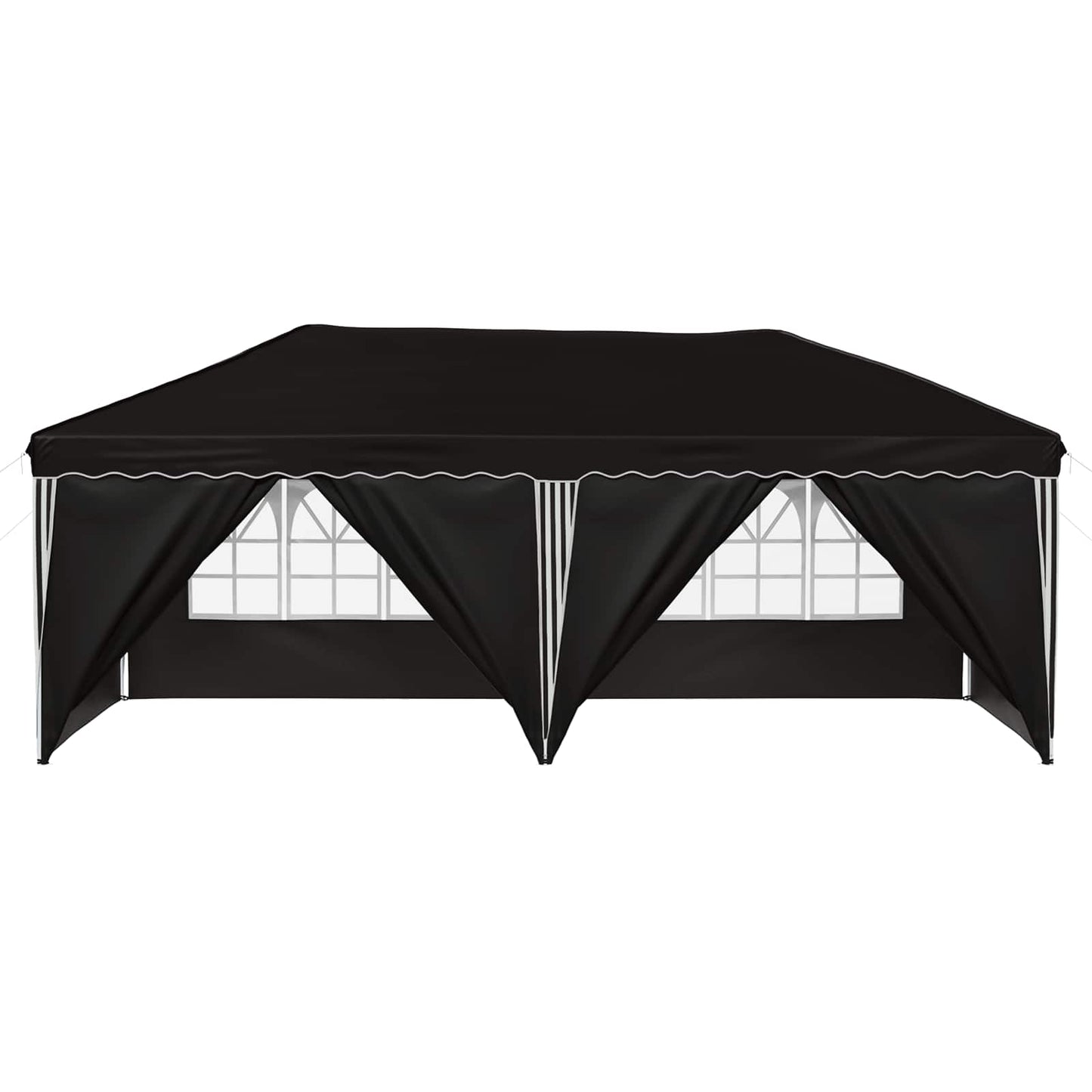 Pop-up Party Tent 575 x 288 x 245 cm Black