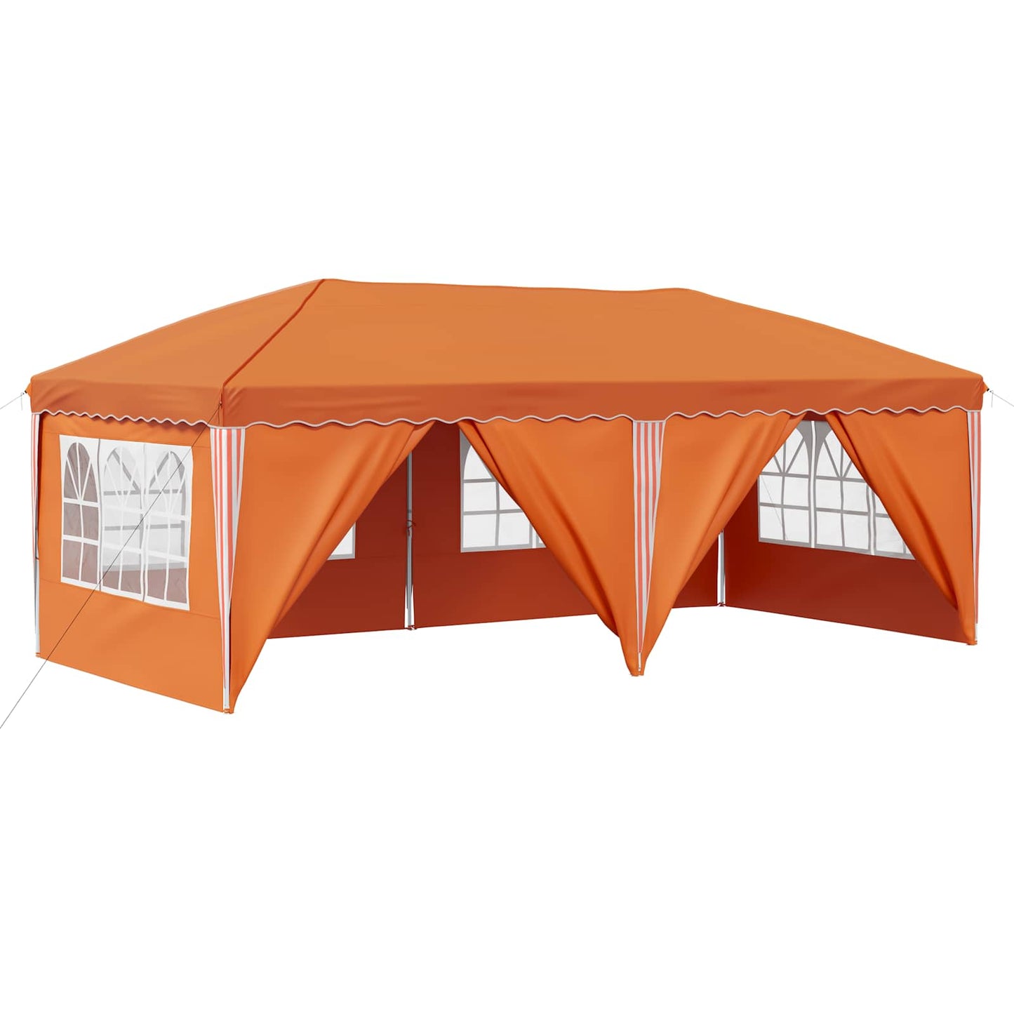 Pop-up Party Tent 575 x 288 x 245 cm Orange