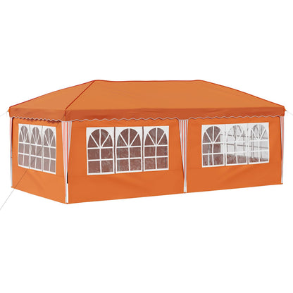 Pop-up Party Tent 575 x 288 x 245 cm Orange