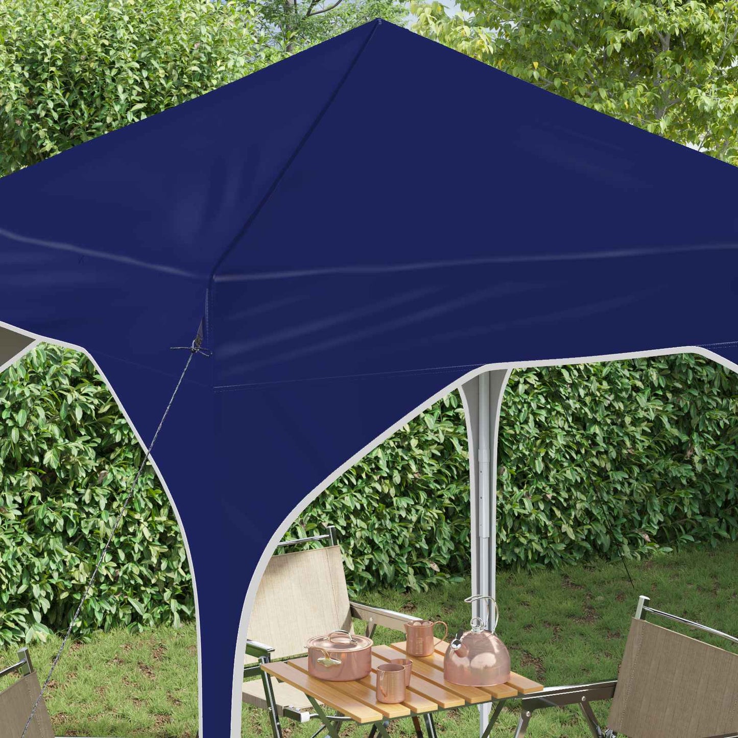 Pop-up Party Tent 194 x 194 x 245 cm Blue