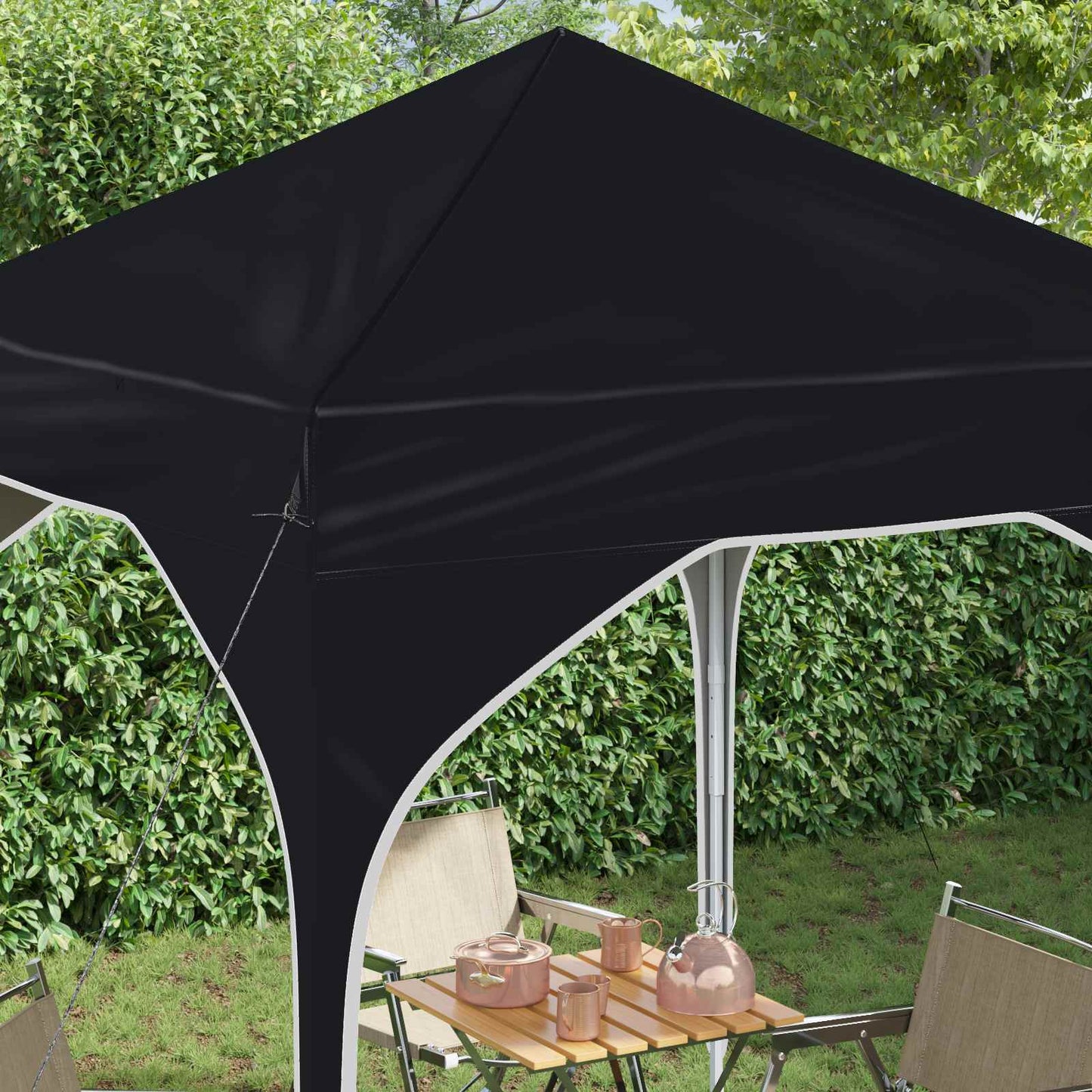 Pop-up Party Tent 194 x 194 x 245 cm Antracite