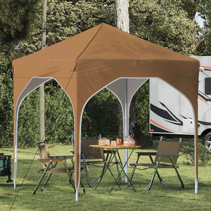 Pop-up Party Tent 194 x 194 x 245 cm Beige