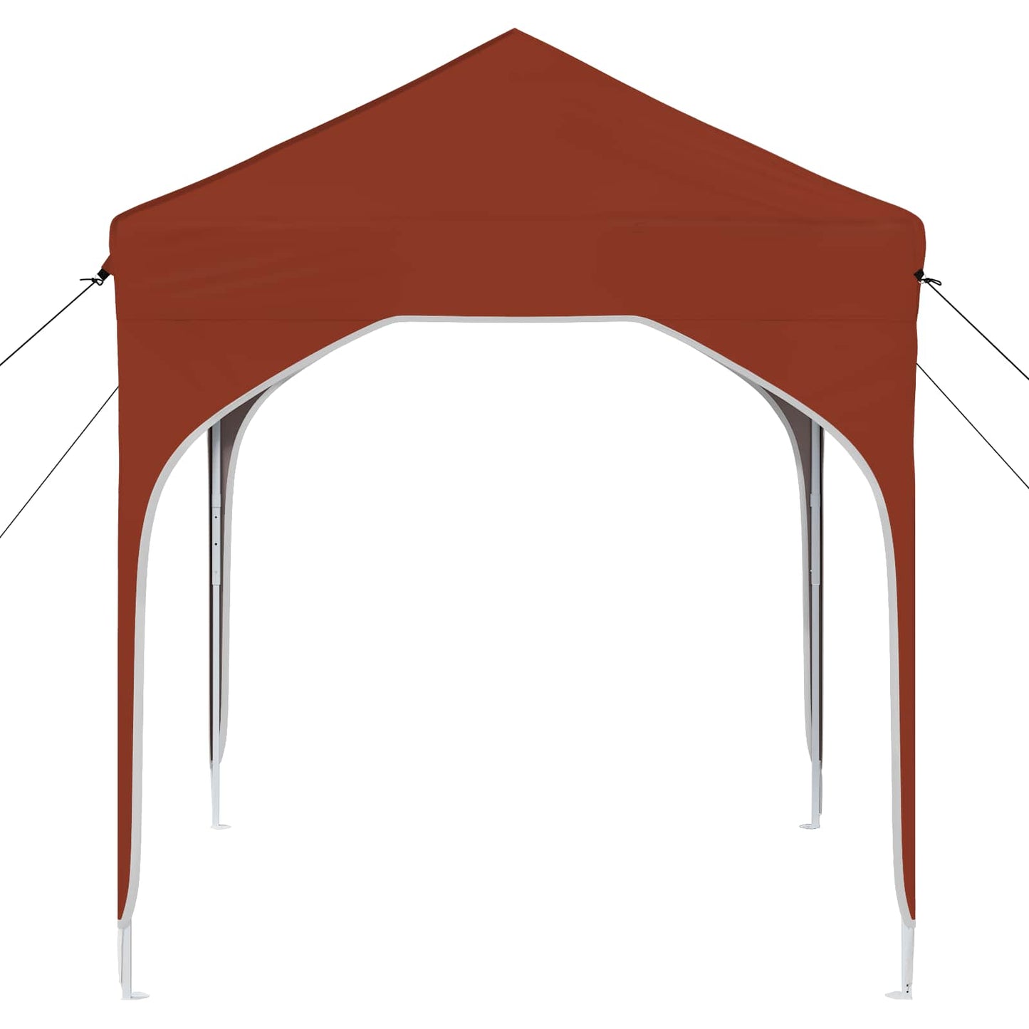 Pop-up Party Tent 194 x 194 x 245 cm Terracotta