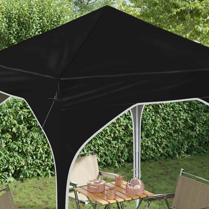 Pop-up Party Tent 194 x 194 x 245 cm Black