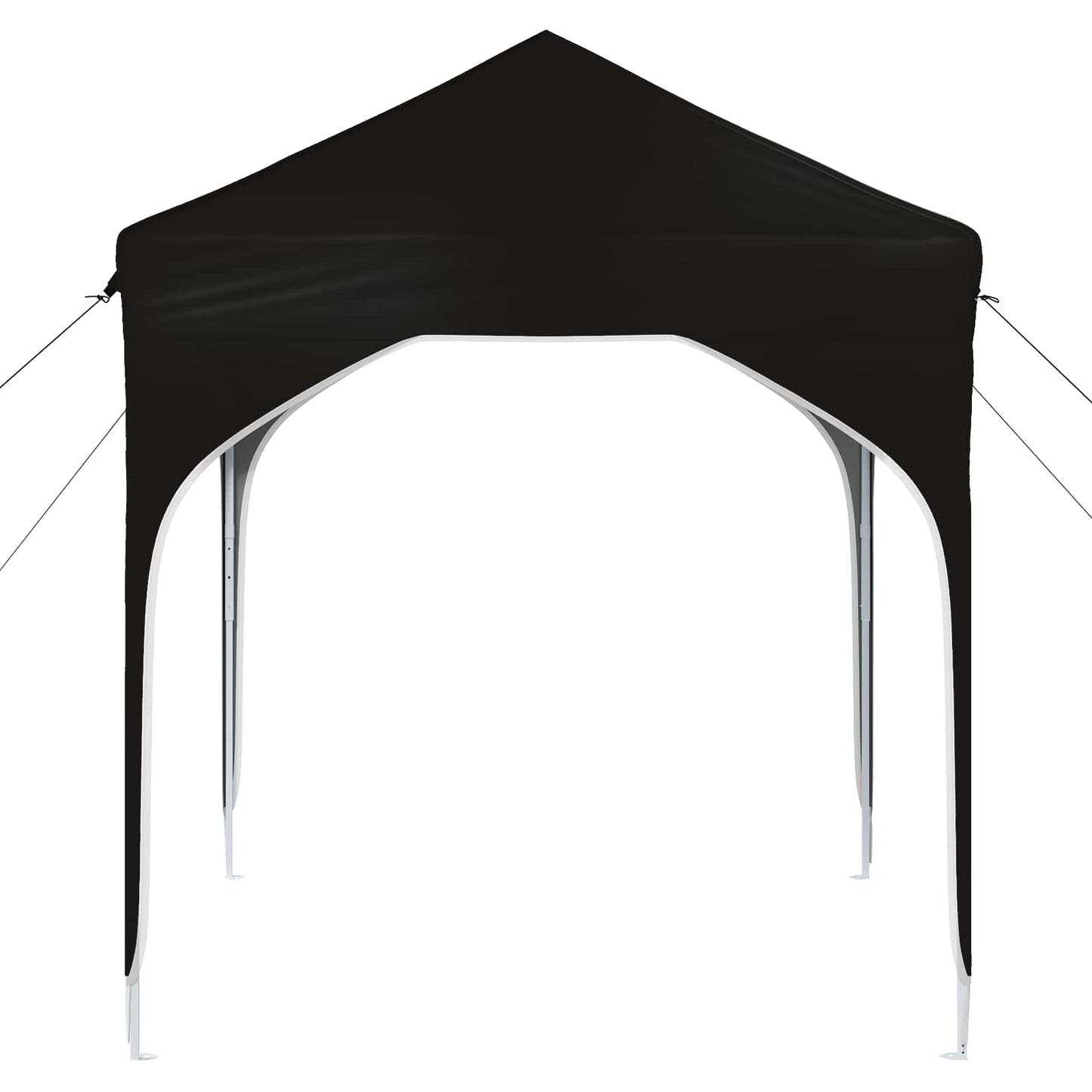 Pop-up Party Tent 194 x 194 x 245 cm Black