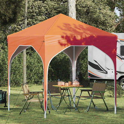 Pop-up Party Tent 194 x 194 x 245 cm Orange
