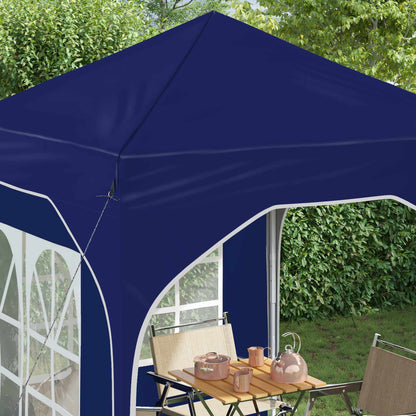 Pop-up Party Tent 192 x 192 x 245 cm Blue