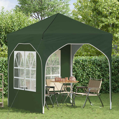 Pop-up Party Tent 192 x 192 x 245 cm Green