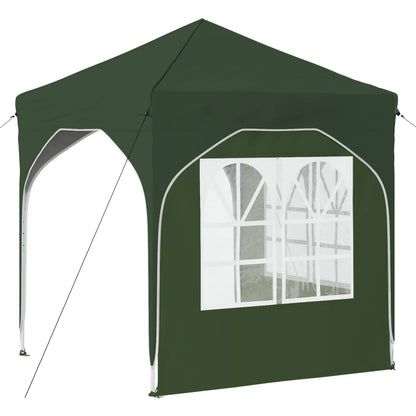 Pop-up Party Tent 192 x 192 x 245 cm Green