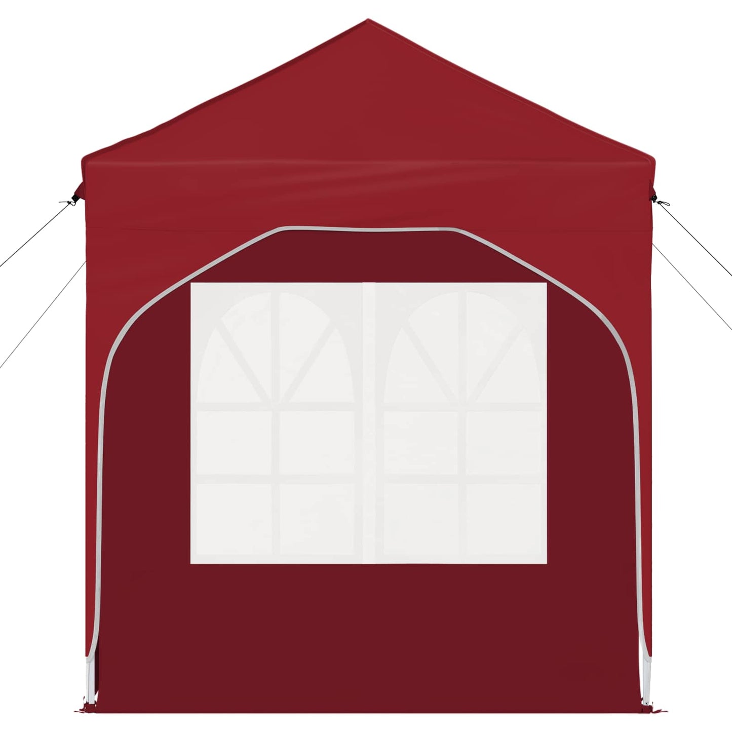 Pop-up Party Tent 192 x 192 x 245 cm Burgundy