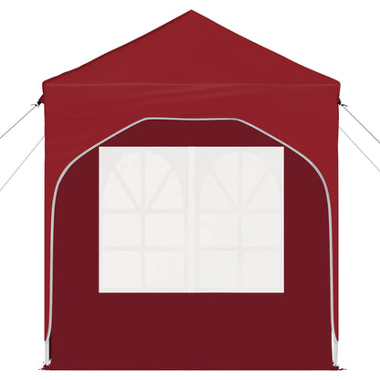 Pop-up Party Tent 192 x 192 x 245 cm Burgundy