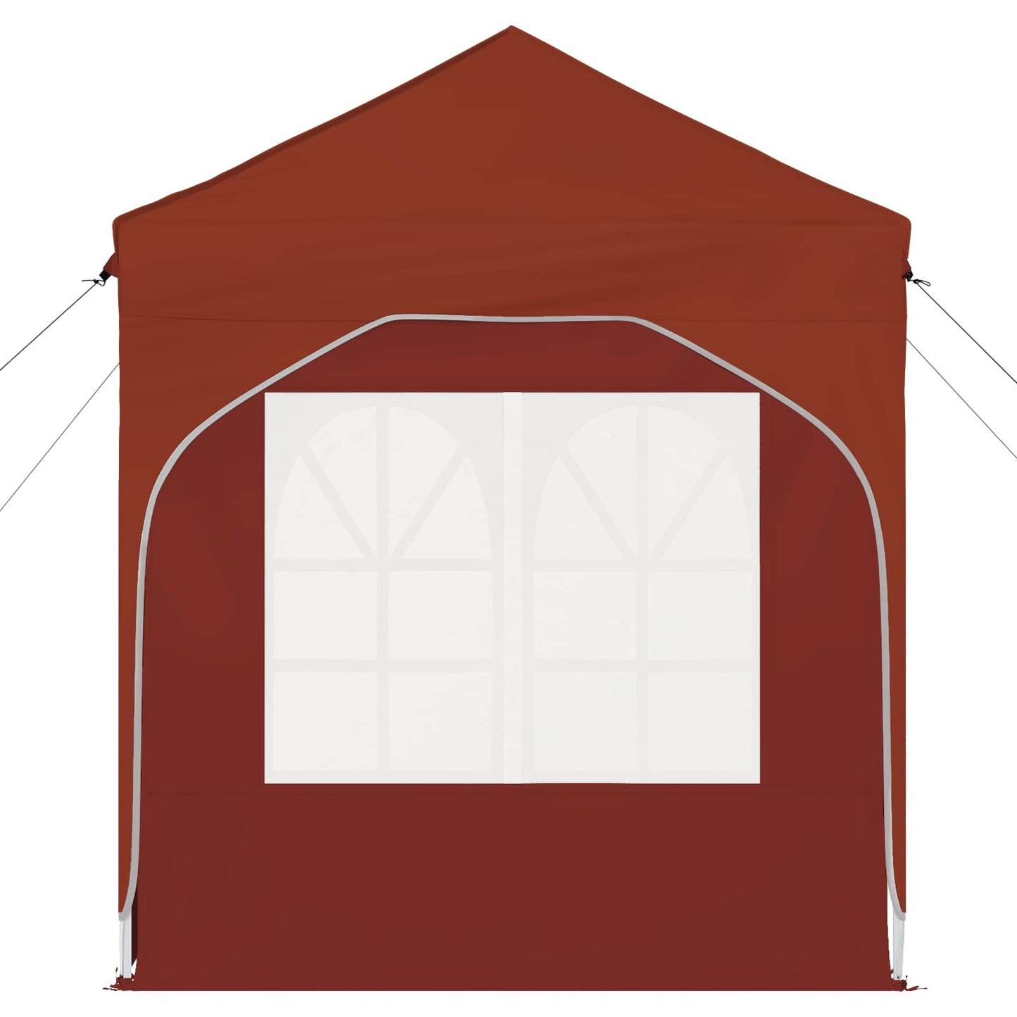 Pop-up Party Tent 192 x 192 x 245 cm Terracotta