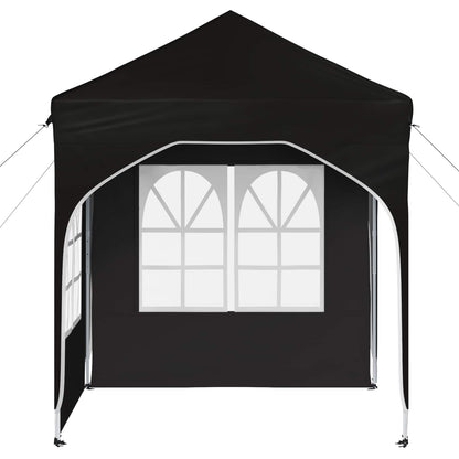 Pop-up Party Tent 192 x 192 x 245 cm Black