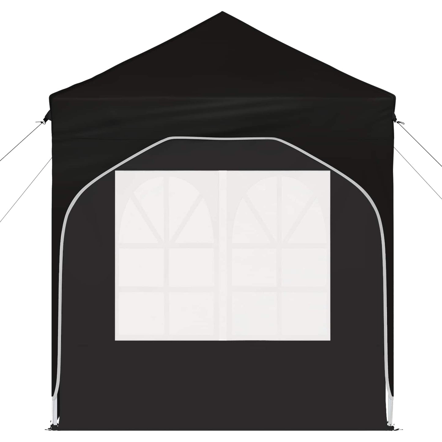 Pop-up Party Tent 192 x 192 x 245 cm Black