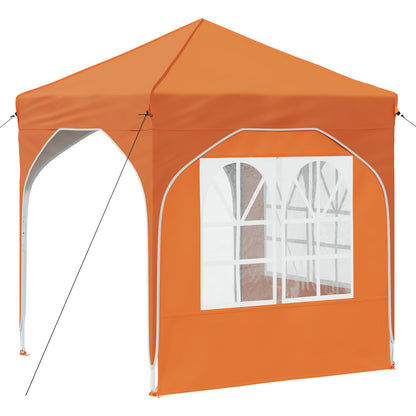 Pop-up Party Tent 192 x 192 x 245 cm Orange