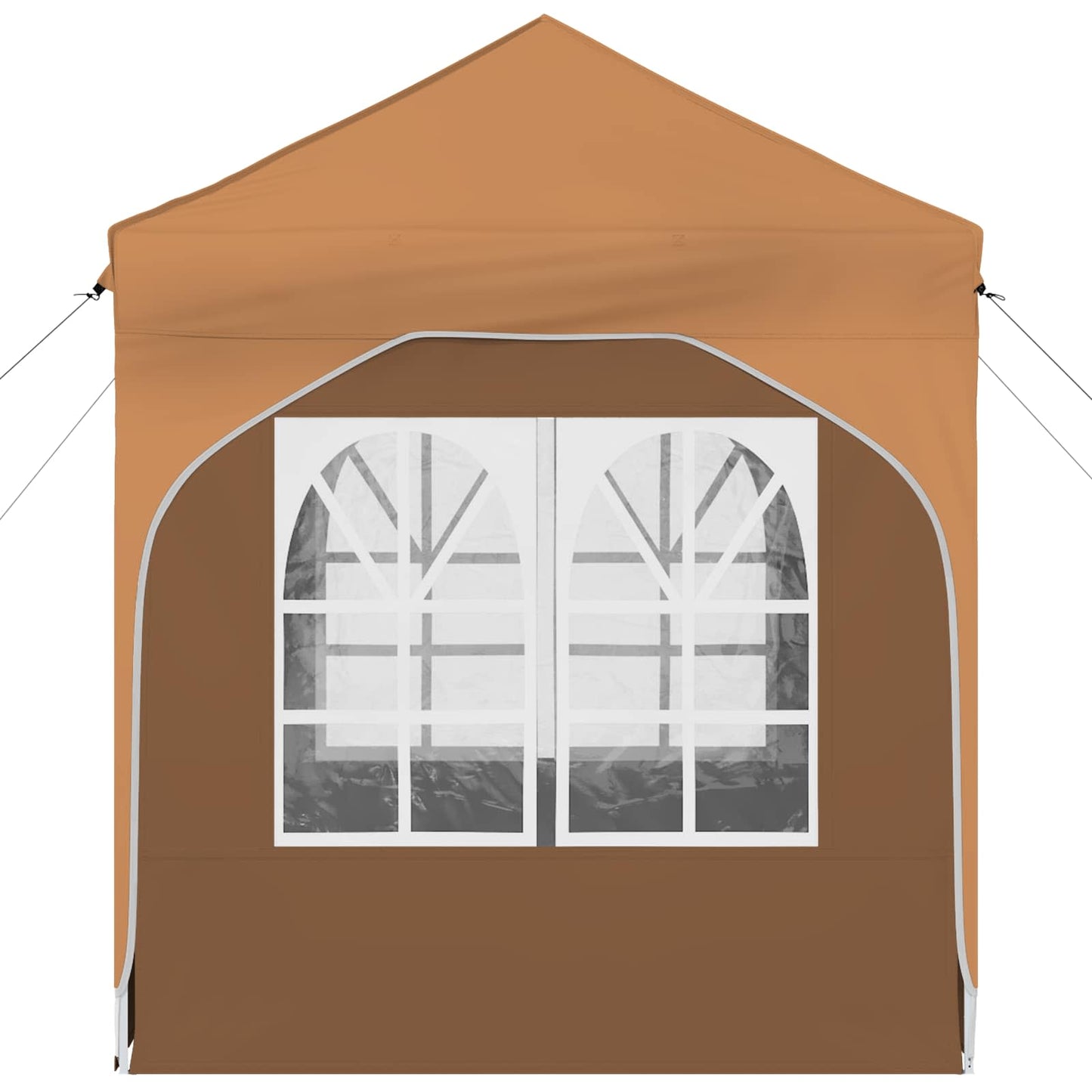 Pop-up Party Tent 192 x 192 x 245 cm Beige