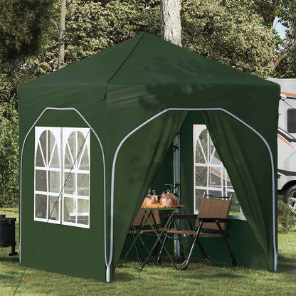 Pop-up Party Tent 192 x 192 x 245 cm Green