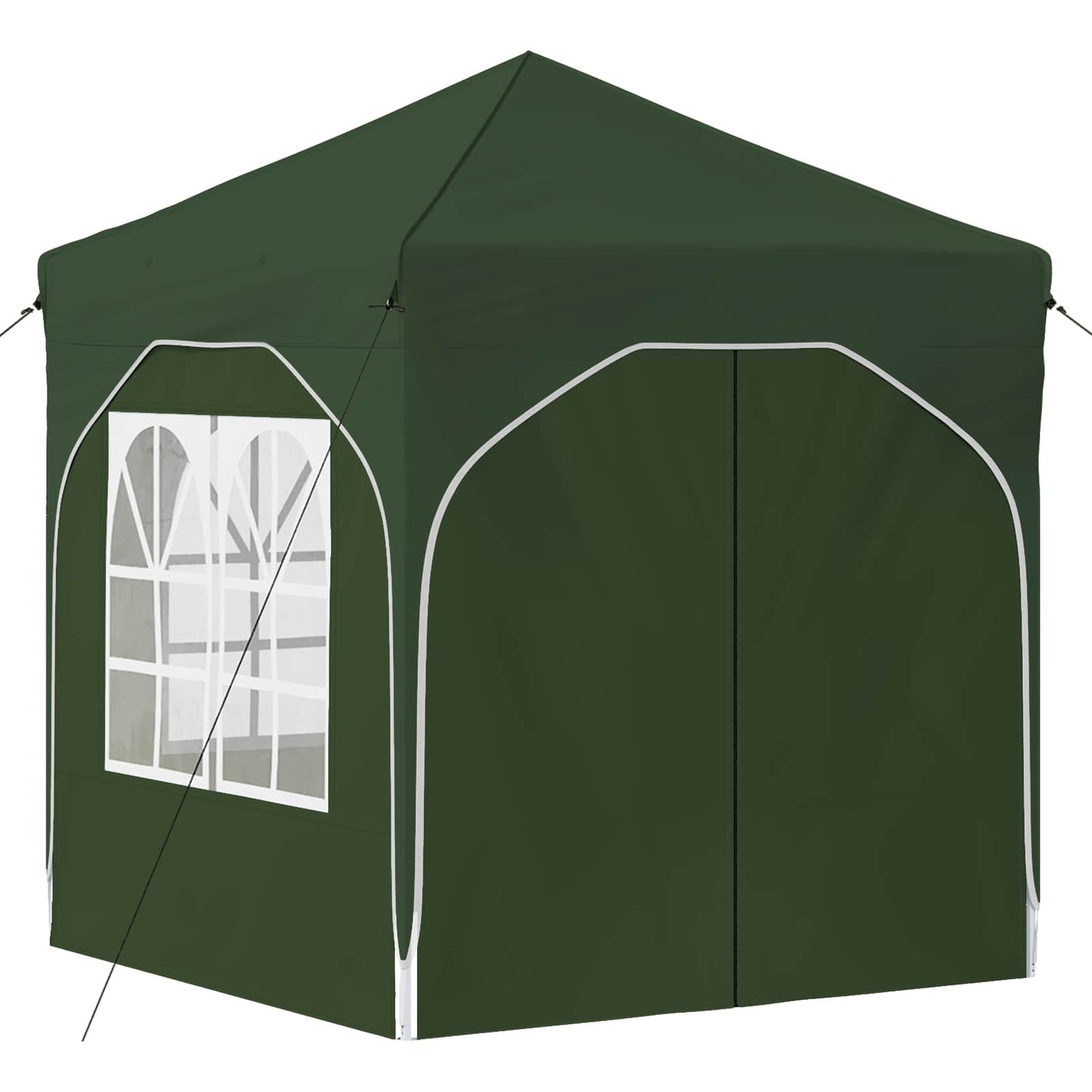 Pop-up Party Tent 192 x 192 x 245 cm Green