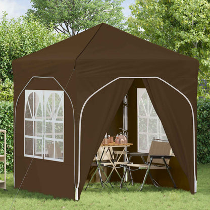 Pop-up Party Tent 192 x 192 x 245 cm Taupe
