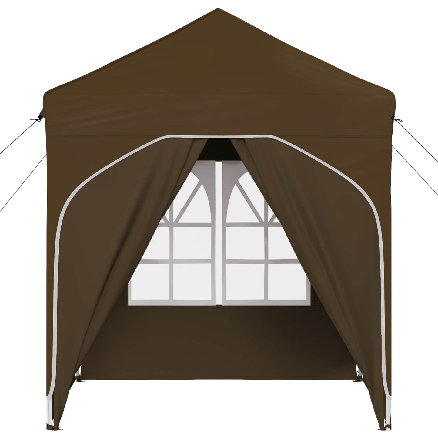 Pop-up Party Tent 192 x 192 x 245 cm Taupe