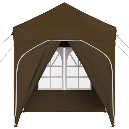 Pop-up Party Tent 192 x 192 x 245 cm Taupe