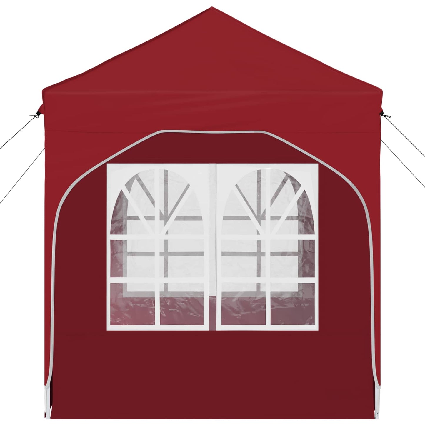 Pop-up Party Tent 192 x 192 x 245 cm Burgundy