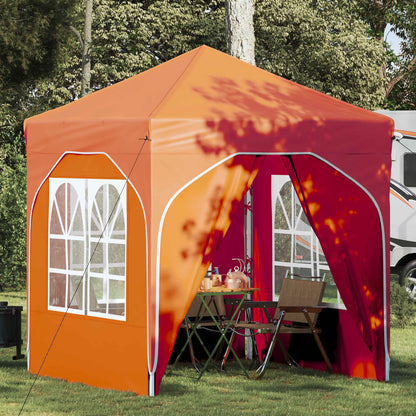Pop-up Party Tent 192 x 192 x 245 cm Orange