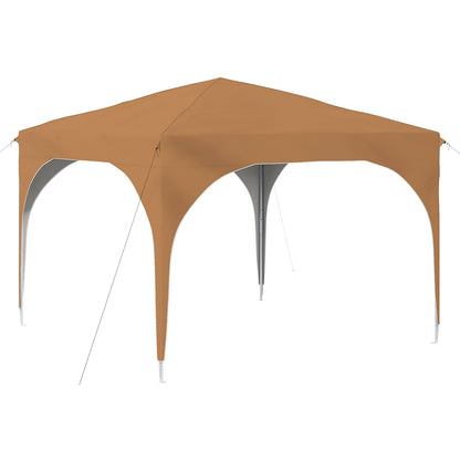 Pop-up Party Tent 290 x 290 x 245 cm Beige