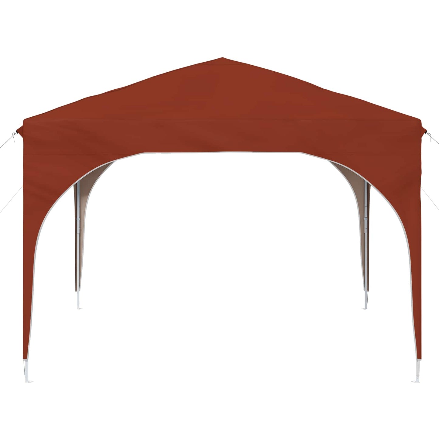 Pop-up Party Tent 290 x 290 x 245 cm Terracotta