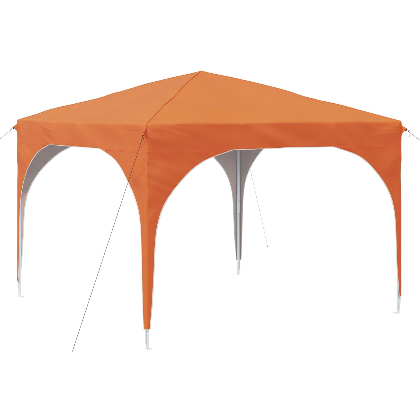 Pop-up Party Tent 290 x 290 x 245 cm Orange