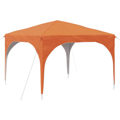 Pop-up Party Tent 290 x 290 x 245 cm Orange