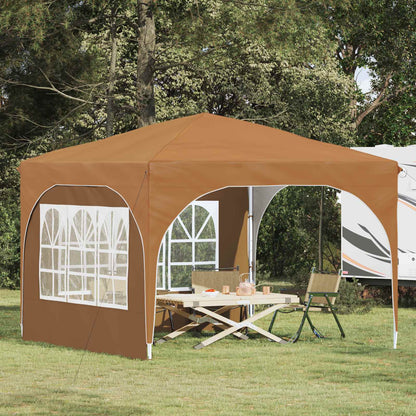 Pop-up Party Tent 290 x 290 x 245 cm Beige