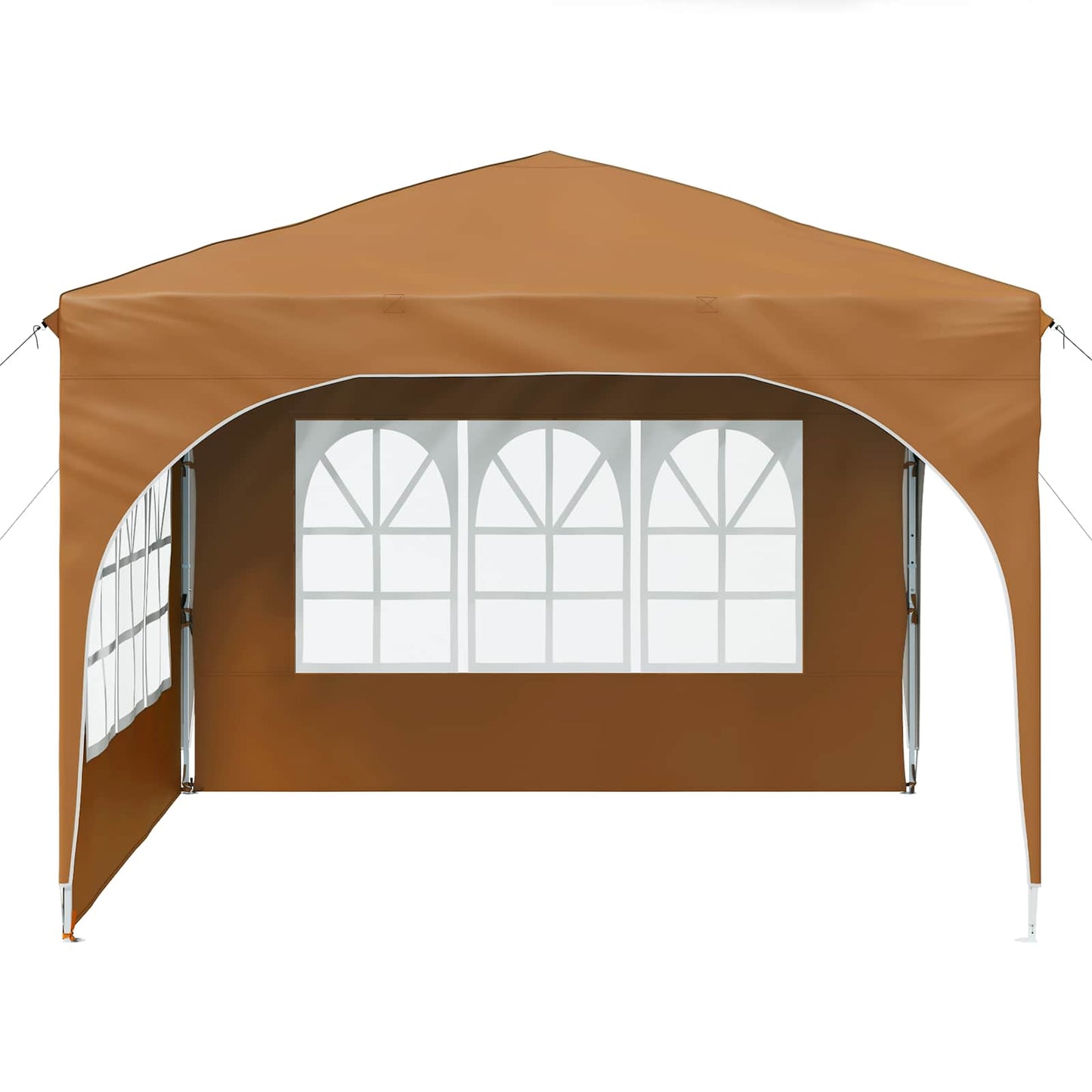 Pop-up Party Tent 290 x 290 x 245 cm Beige