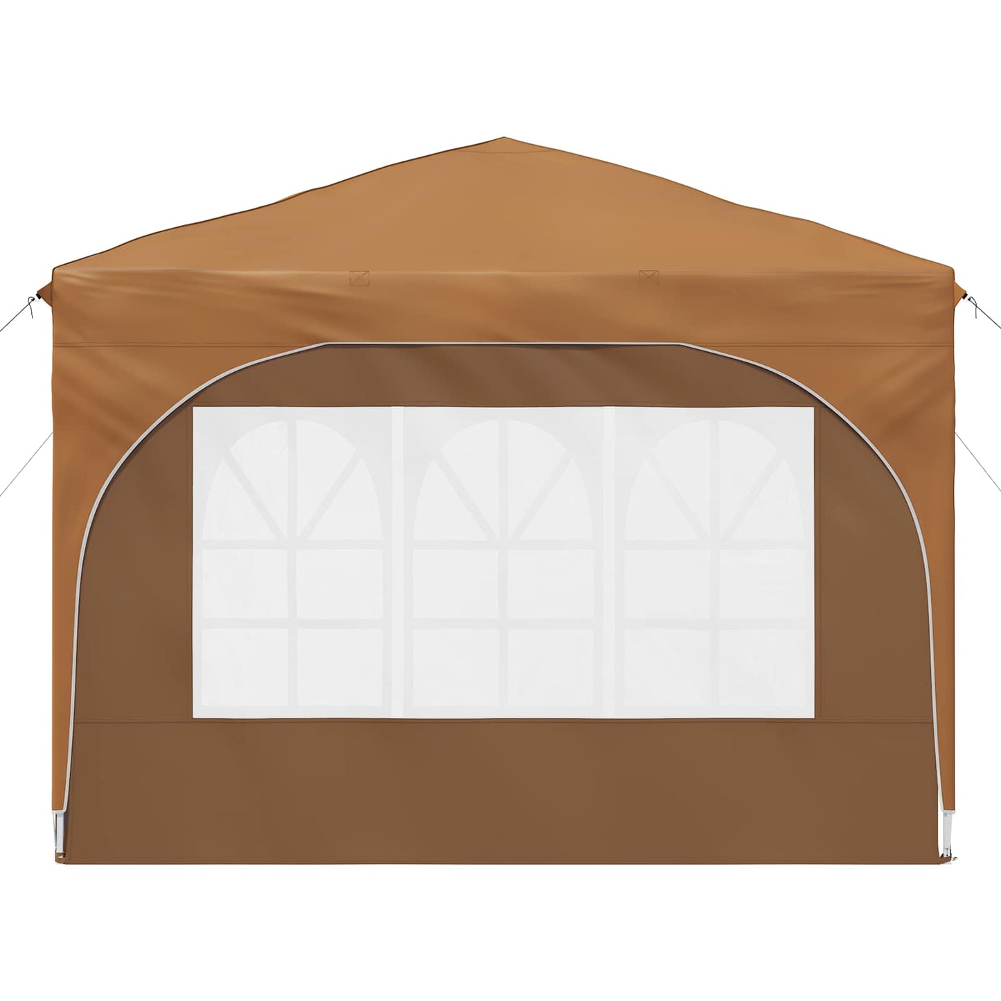 Pop-up Party Tent 290 x 290 x 245 cm Beige