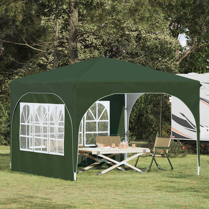 Pop-up Party Tent 290 x 290 x 245 cm Green