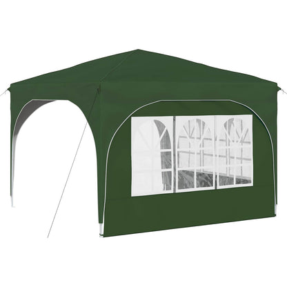 Pop-up Party Tent 290 x 290 x 245 cm Green