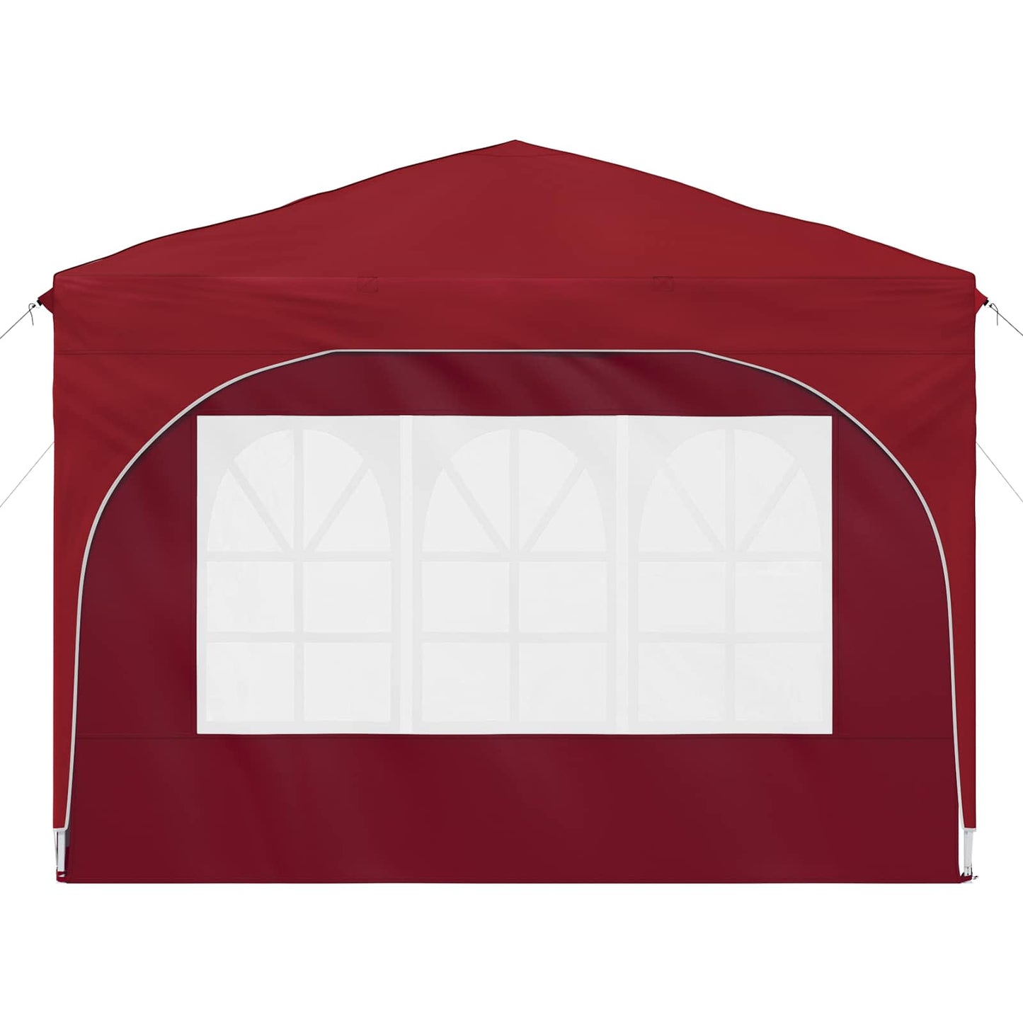 Pop-up Party Tent 290 x 290 x 245 cm Burgundy