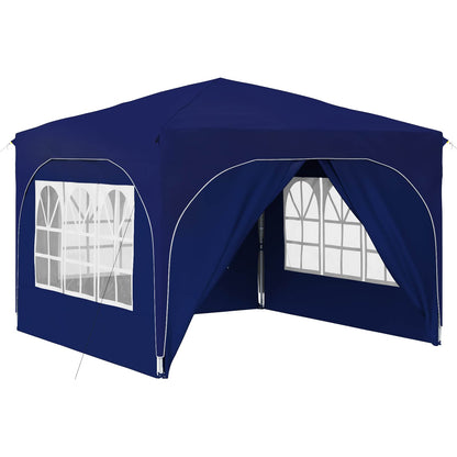 Pop-up Party Tent 290 x 290 x 245 cm Blue