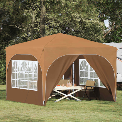 Pop-up Party Tent 290 x 290 x 245 cm Beige