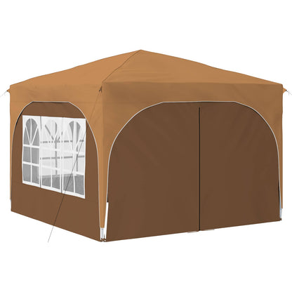 Pop-up Party Tent 290 x 290 x 245 cm Beige