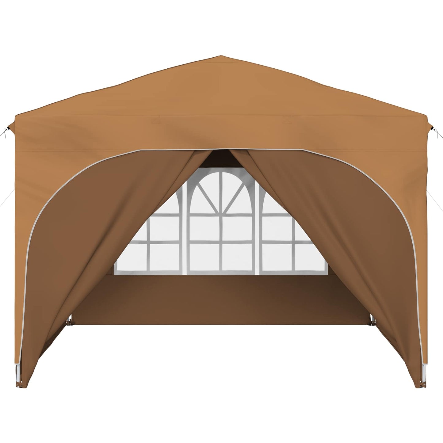 Pop-up Party Tent 290 x 290 x 245 cm Beige