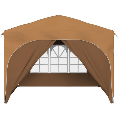 Pop-up Party Tent 290 x 290 x 245 cm Beige
