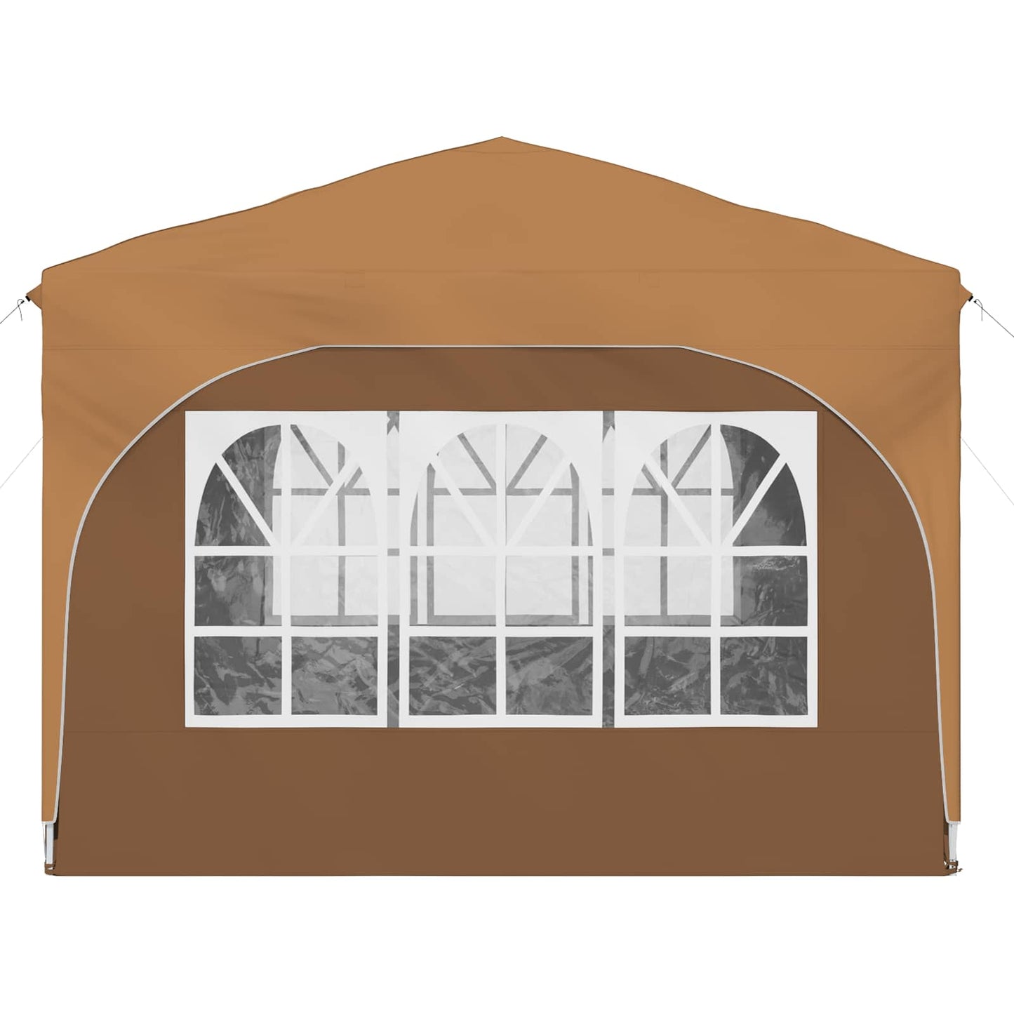 Pop-up Party Tent 290 x 290 x 245 cm Beige