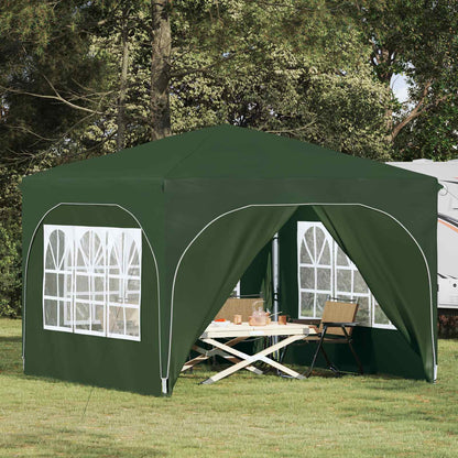 Pop-up Party Tent 290 x 290 x 245 cm Green
