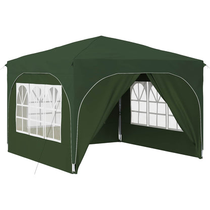 Pop-up Party Tent 290 x 290 x 245 cm Green