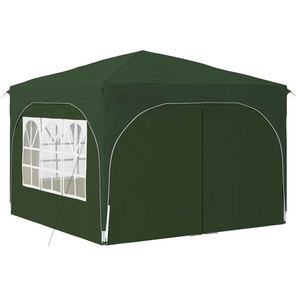 Pop-up Party Tent 290 x 290 x 245 cm Green